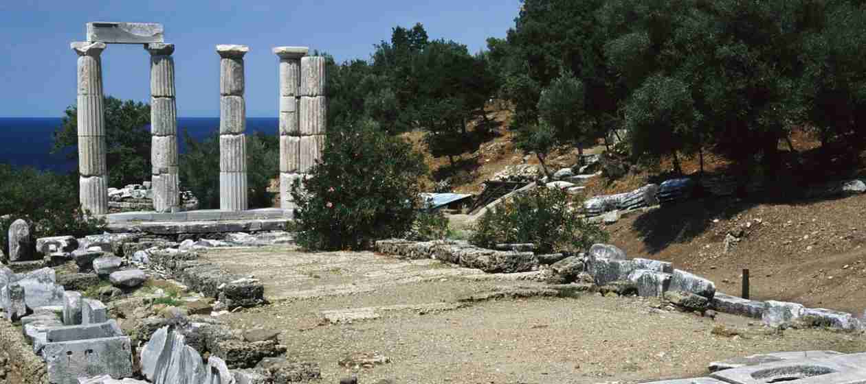 Excursion around the island of Thassos