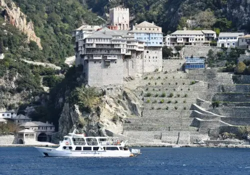 Along the Holy Mount Athos