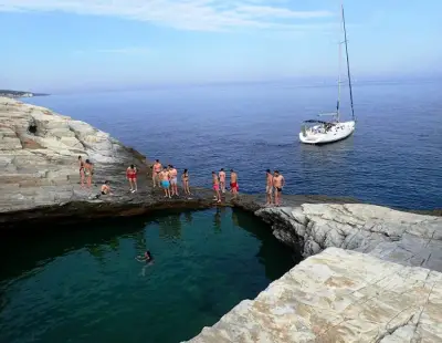 Cruise to the South Coast of Thassos