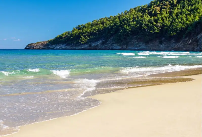 Excursion around the island of Thassos